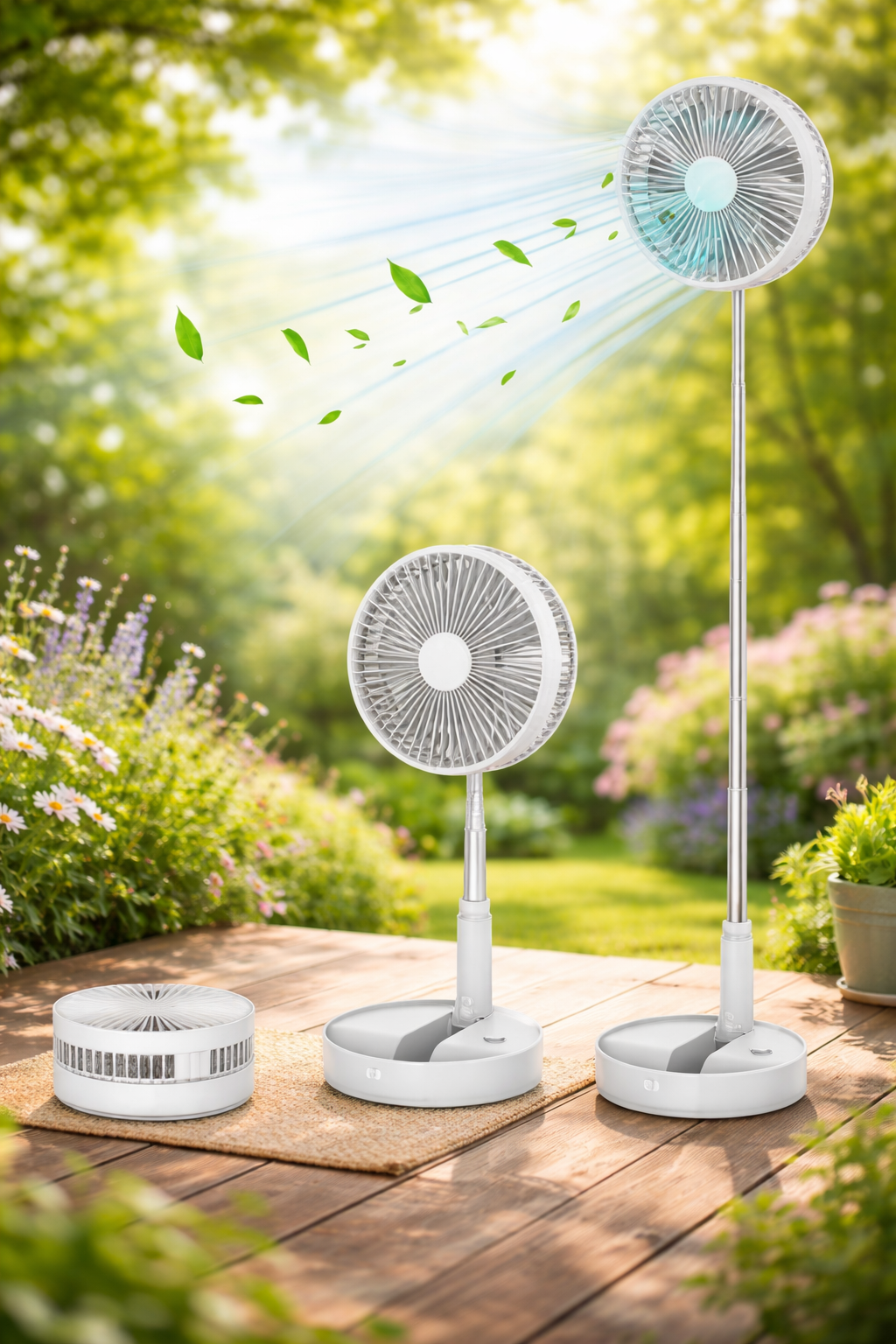 Supermoon SM-6615 FlexiCool™ Foldable Desk Fan (3600mAh) (Copy) - Image 2