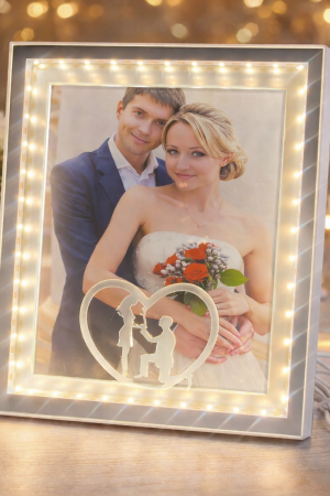 Mini Romantic LED Photo Frame