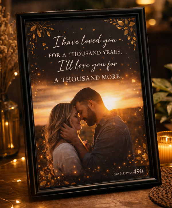 Customized Elegant Photo Frame - Image 2